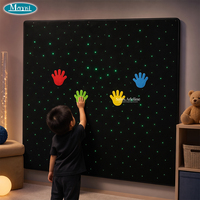 Panneau mural interactif en fibre optique à empreintes digitales, tableau d'activités sensorielles LED pour l'ergothérapie et l'autisme