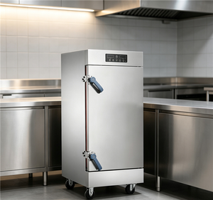 Armoire de cuisson vapeur électrique commerciale en acier inoxydable, cuiseur à riz automatique pour cantine, hôtel, restaurant - Product Image 1