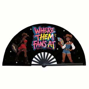 Grands éventails pliants en bambou sculpté - Design traditionnel portable pour la danse, la décoration intérieure et les cadeaux d'affaires - Product Image 5