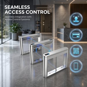 <span class=keywords><strong>Tourniquet</strong></span> en acier inoxydable SUS304 à coins arrondis, prix usine, avec support pour reconnaissance faciale personnalisée, empreinte digitale et API SDK ouverte - Product Image 5