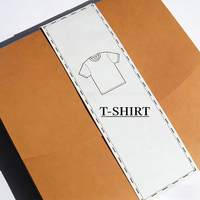 Boîte d'emballage pliable en papier kraft personnalisée avec votre logo, pour t-shirts, vêtements, cadeaux, boîte en papier pour sweats à capuche noirs