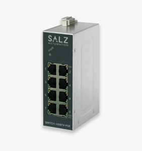 8‑Port Unmanaged Industrial Ethernet <b>Switch</b>, DIN‑Rail - <b>SWITCH</b> 1008TX <b>POE</b> - Product Image 1