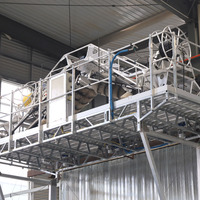 Machine de nettoyage de serres en verre ZHUOTAI pour usage agricole, équipement d'économie d'énergie pour le nettoyage des surfaces de toiture CN