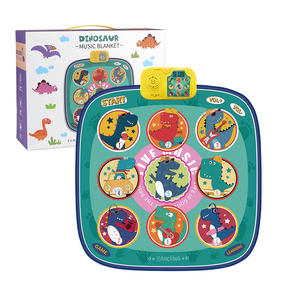 Estera de baile de música eléctrica de algodón de 2cm <span class=keywords><strong>para</strong></span> niños, estera de juego de Canto de dinosaurio de dibujos animados interactivos <span class=keywords><strong>para</strong></span> juegos de padres e hijos - Product Image 2
