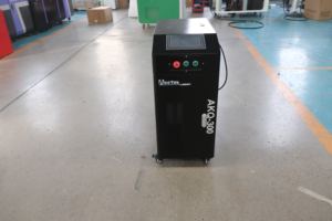 Nettoyeur Laser à impulsions Bronze bois artisanat nettoyage de Surface rénovation 100w 200w 300w 500w Laser rouille huile nettoyage Machine - Product Image 2