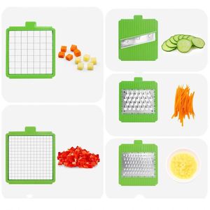 Éminceur de cuisine moderne multifonctionnel pour fruits et légumes, trancheuse à pommes de terre ergonomique en plastique PC - Product Image 4