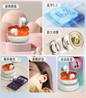 2025 kedatangan baru G11 Pro BT V5.3 TWS earbud nirkabel In-ear Headset Noise cancelling Stereo Bass earphone HiFi Headphone