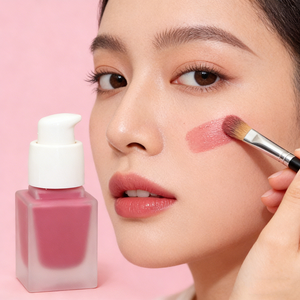 Nuovo Prodotto di Tendenza 2026: Blush Liquido Professionale Vegano Impermeabile per il Viso - Product Image 1