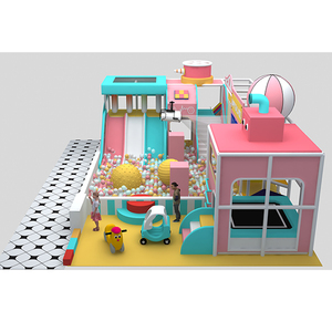 Candy Theme Children's Play Equipment Games Soft Indoor Play Equipment Kids Small Indoor Playground, Amusement Park with Slides - Product Image 3
