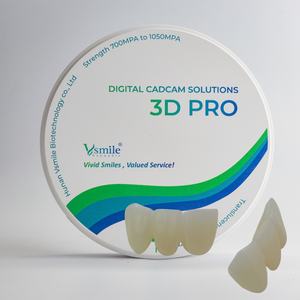 Materiale dentale estetico e biocompatibile A3 98x18mm per restauri Full-Contour CAD/CAM 3D PRO <span class=keywords><strong>ZIRCONIA</strong></span> - Product Image 1