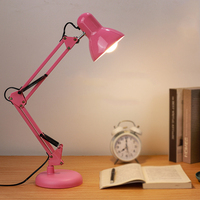 Lampe de bureau LED portable en plastique, électrique, contrôlée par application, avec pince réglable, bras articulé, pour étude, lecture en dortoir et usage domestique