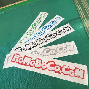 Custom Vinyl Lettering Transfer Decals Pvc Car Stickers UV Resistant Clear Vinyl Car Decals Stickers