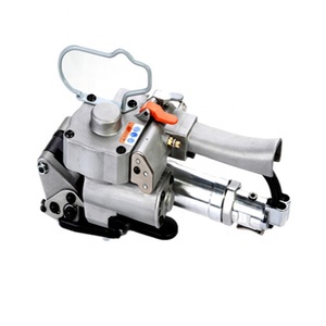 PP de plástico de PET Correa bandas herramienta semiautomática <span class=keywords><strong>flejadora</strong></span> máquina para la venta - Product Image 1