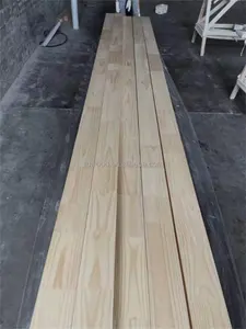 Pasokan Kayu Terbaik Menghasilkan Panel Dinding Kayu Pinus Kayu Solid Panel Gabungan Jari Pinus