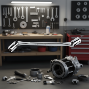 ประแจวงล้อสองหัว 297 นิวตัน โครเมี่ยมวานาเดียมสตีล สำหรับซ่อมยานยนต์ - Product Image 3