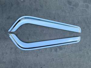 Accesorios de Carrocería para Camiones de Alta Calidad, Venta al por Mayor de Fábrica, Protector de Lluvia Negro Cromado para MITSUBISHI FUSO <span class=keywords><strong>Canter</strong></span> 2006 - Product Image 2