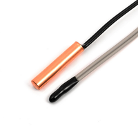 Capteur thermique NTC à double sonde Assemblage 5K 10K Tube pour température ambiante Climatisation Pièce de rechange Capteur de température