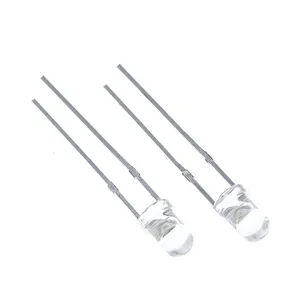 F3 Ultra Bright 3MM Round Water Clear Green/Yellow/Blue/White/Red LED Light Lamp Emitting Diode Dides Kit