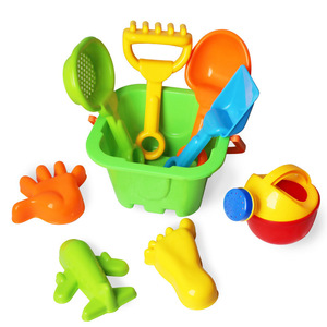 Jouets de plage pour enfants, ensemble de pelles à sable de 17 cm, outils de jeu pour nourrissons et tout-petits - Product Image 1