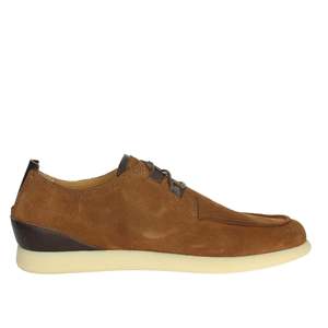 Scarpe Eleganti da Uomo Kebo CL3020 in Pelle Beige con Lacci per Abbigliamento Formale - Product Image 4