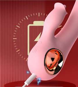 महिलाओं के लिए गर्म बिक्री खरगोश वाइब्रेटर-क्लिटोरल एंड जी स्पॉट वयस्क सेक्स खिलौना, शक्तिशाली रिचार्जेबल वाटरप्रूफ सिलिकॉन कंपन - Product Image 2