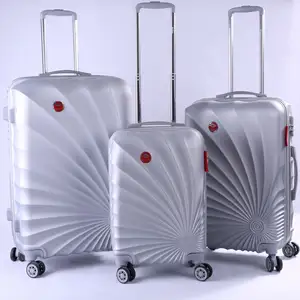 Vente en gros PC coque rigide grande capacité 3 pièces 20 24 28 pouces ensemble de bagages de voyage pour femmes à la mode