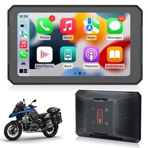 Android iOS tương thích 2 + 32GB 7 inch xách tay không dây Carplay màn hình Android tự động không thấm nước <span class=keywords><strong>GPS</strong></span> Wifi cho BMW xe máy - Product Image 1