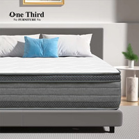 Chambre à coucher matelas double orthopédique de haute qualité dans une boîte matelas à ressorts ensachés pleine grandeur
