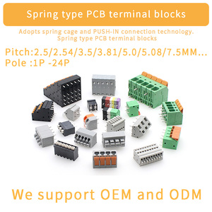 Mùa Xuân loại PCB khối thiết bị đầu cuối 2.5mm 3.5mm 5.0mm - Product Image 2