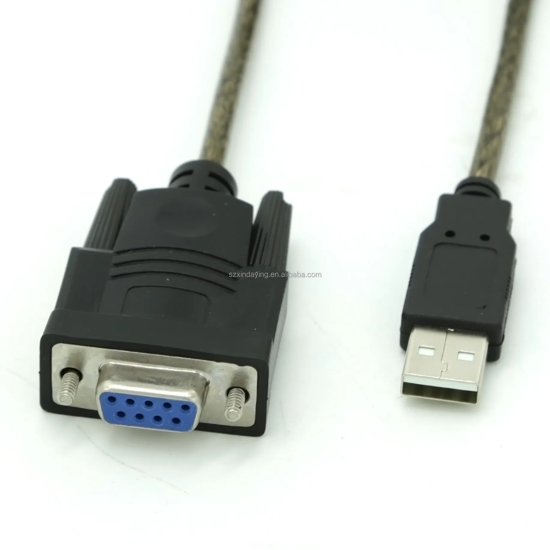 USB 232 seri kablo DB9 dişi pin USB 2.0 DB9 RS232 ftdi yonga seti dönüştürücü adaptör kablosu