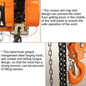 Yeni güncelleme ucuz fiyat <span class=keywords><strong>1.5ton</strong></span> 2ton zincir blok kolay kullanım dayanıklı zincir blok kasnak - Product Image 3