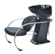 Chaises de salon avec accoudoir en acier inoxydable durable, salon de coiffure, salon de coiffure