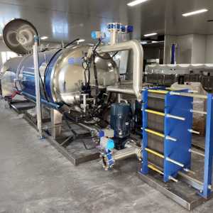 Grote Industriële Hogedruk Stoom <span class=keywords><strong>1000l</strong></span> Water Retort Machine Commerciële Voedsel Sterilisator Kan Autoclaaf Sterilisatie Apparatuur - Product Image 1