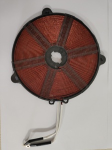 Placa de Cocina de Inducción de Calentamiento Rápido con Revestimiento Antiadherente de Cerámica y Acero Inoxidable, 1 Hornilla, Placa de Inducción Radiante - Product Image 2
