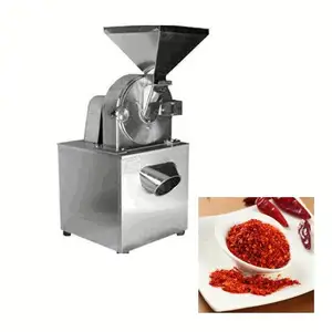 Automatic dry chilli grinding machine/spice powder making machine price