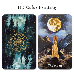 Tùy chỉnh thực hiện Bộ nhớ Thẻ trò chơi với mẫu miễn phí Bao bì hộp giấy cho gia đình vui vẻ cho người lớn và trẻ em nghệ thuật giấy Trò chơi thẻ - Product Image 2