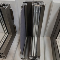 Portes et fenêtres Sanjing Fenêtres à battant en aluminium Fenêtres en aluminium Fenêtre fixe en aluminium