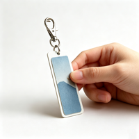 Autocollants sensoriels personnalisés pour pendentifs et chaînes, ornements adhésifs texturés anti-stress pour la décoration de sacs, clés, salles de classe et bureaux