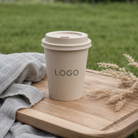 Vasos de Papel Desechables Impresos con Logotipo Personalizado para Café, Té y Bebidas, para Cafeterías, Restaurantes y Servicios de Alimentos al por Mayor