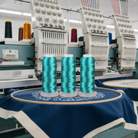 Fil à broder en polyester 108D/2 3000 mètres Résistant aux produits chimiques Certifié OEKO-TEX