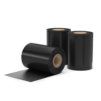 Cinta de resina de cera de transferencia Premium TTR Cinta de transferencia térmica 110mm x 450m 102mm x 250m 110mm x 300m para impresora de código de barras