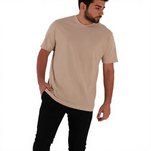 เสื้อยืดลำลองคอกลมทรงเข้ารูปแขนสั้นสำหรับผู้ชายไซส์ใหญ่ Ever Glow ผลิตจากผ้าฝ้าย 100% ระบายอากาศได้ดี แห้งเร็ว เป็นมิตรต่อสิ่งแวดล้อม ด้านหน้าเรียบ - Product Image 1