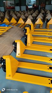 Fabrieksprijs 3ton 5ton Hydraulische Handpallet Truck <span class=keywords><strong>Trolley</strong></span> Met Nylon Wiel Handmatige Heftrucks Te Koop - Product Image 3