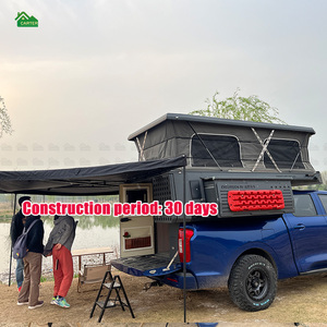 Coque de camping-car en aluminium Smart Cap pour Toyota Tacoma 4e génération 2024 2025 2026, compatible avec les benne de 5 et 6 pieds, pour le camping tout-terrain - Product Image 6