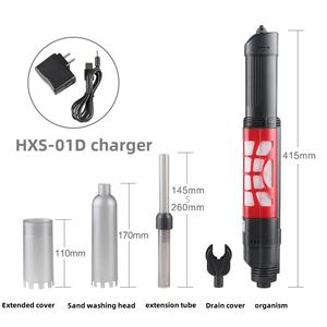 Automatische Waterwisselaar Elektrische Zuigkruk Wassen Zand Rioolwater Schoonmaken Visafval <span class=keywords><strong>Aquarium</strong></span> Schoonmaakbenodigdheden - Product Image 5