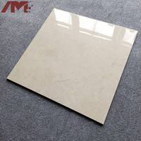 Carreaux de porcelaine polis pour escaliers et sols en céramique émaillée Calacatta brillante de Foshan