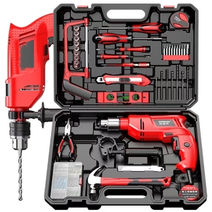 21V tốt nhất Pin Lithium không dây điện khoan điện Máy khoan không chổi than khoan công cụ Combo Set - Product Image 1