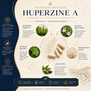 Cápsulas de Huperzina A 200mcg con Fosfatidilserina, Fórmula Personalizada, para el Equilibrio Diario del Bienestar Mental, Fabricante - Product Image 4