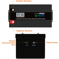 Nouvelle batterie LiFePO4 pour voiturette de golf 2026, pack de batteries lithium-ion 36V 48V 100Ah, kits de conversion pour voiturette de golf électrique 38.4V 51.2V