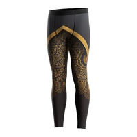 Pantalones Cortos de Compresión para Jiu Jitsu Nogi, Leggings Personalizados con Estampado para MMA, BJJ, Spats, Pantalones de Compresión para Correr y Hacer Ejercicio